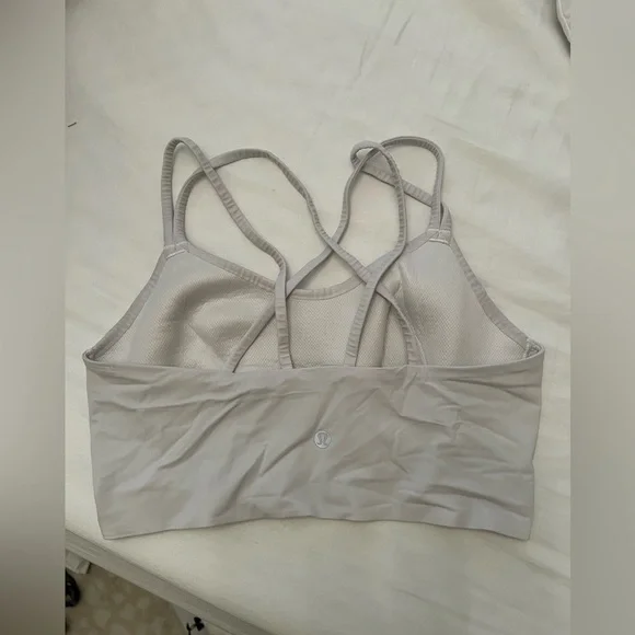 White lulu lemon sports bra - Picture 2 of 3